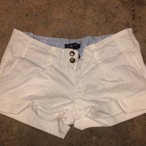 White Beach Shorts